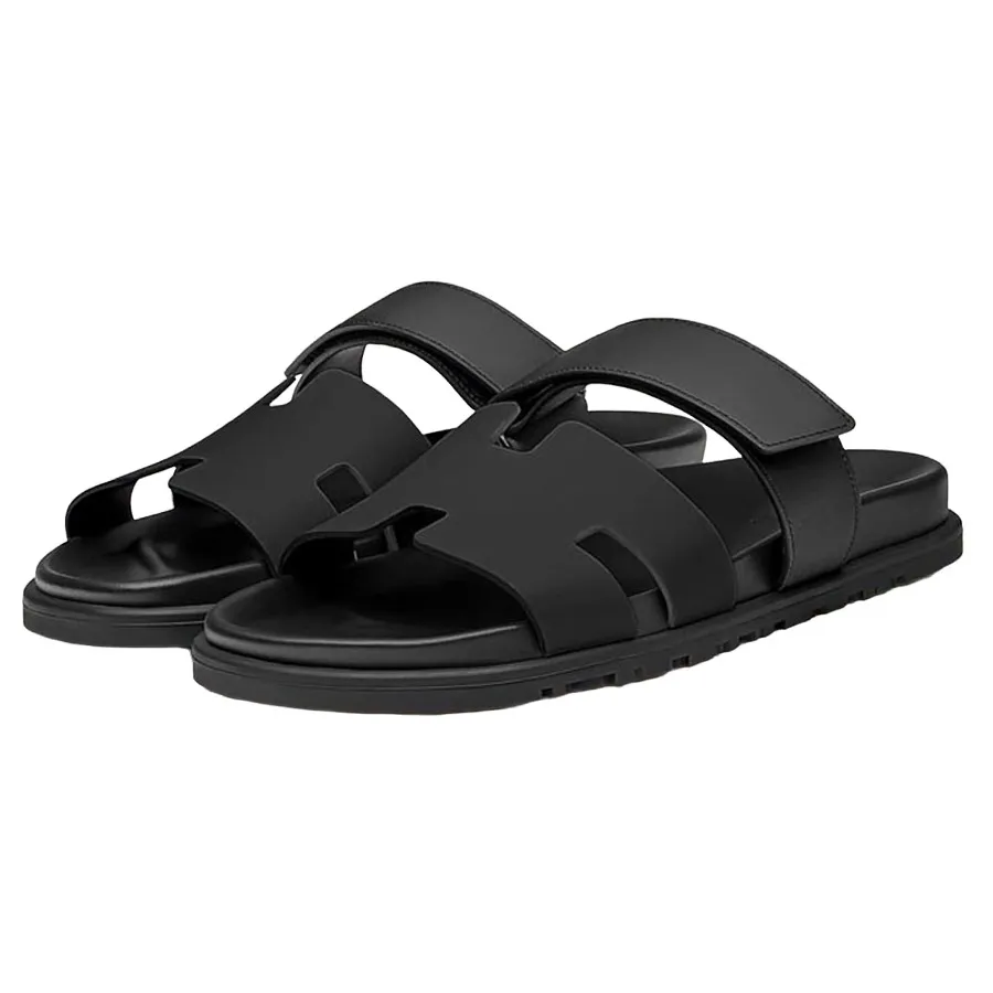 D p Nam Herm s Chypre Sandal M u en Size 40 Vua H ng Hi u
