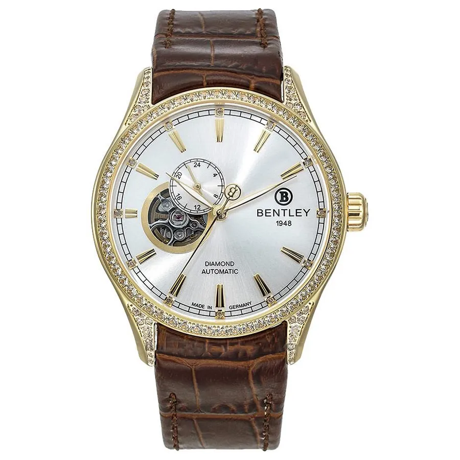 Đồng Hồ Nam Bentley BL1784-252KCD-S2-DMK-GL-T Màu Trắng Nâu