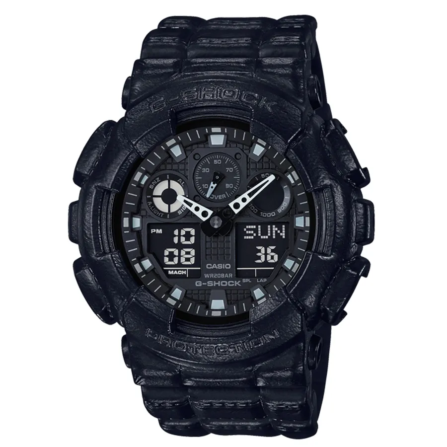 Đồng hồ Casio - Đồng Hồ Nam Casio G-SHOCK GA-100BT-1ADR Màu Đen - Vua Hàng Hiệu