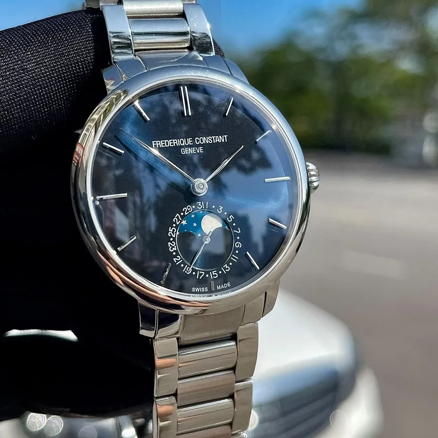 Đồng Hồ Nam Frederique Constant Slimline Moonphase FC-703N3S6B Màu