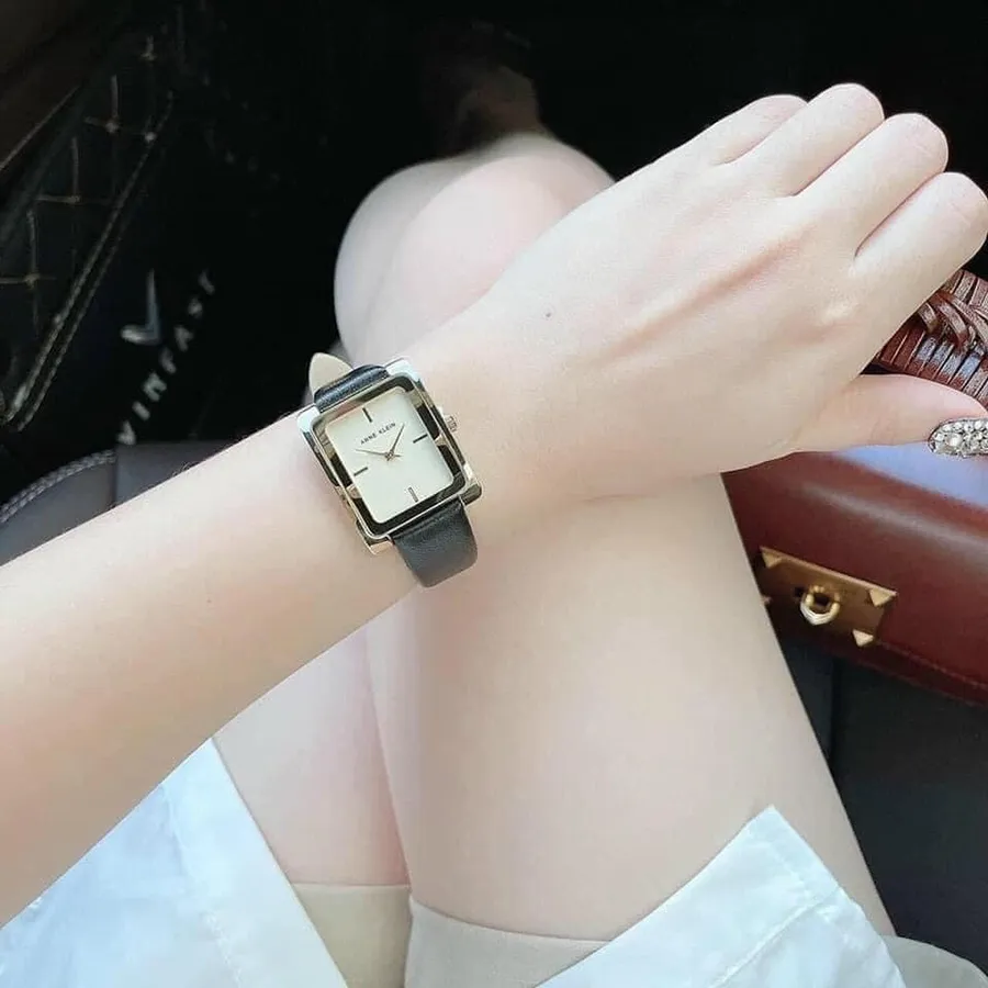 特別価格Anne Klein Womens ak-2706chbk One Size ブラック/ゴールド並行輸入 ［アンクライン米国正規品］Anne Klein アンクライン 時計