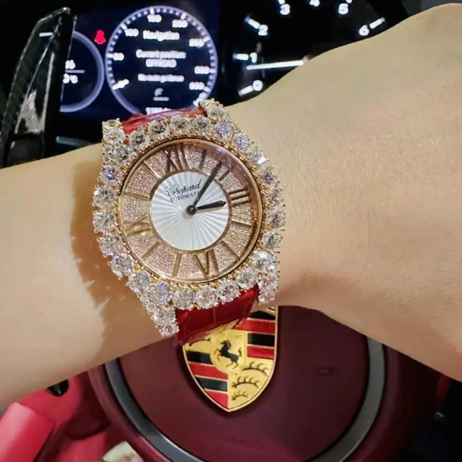 Đồng Hồ Nữ Chopard L'Heure Du Diamant 139419 – 5101 36mm Màu Vàng