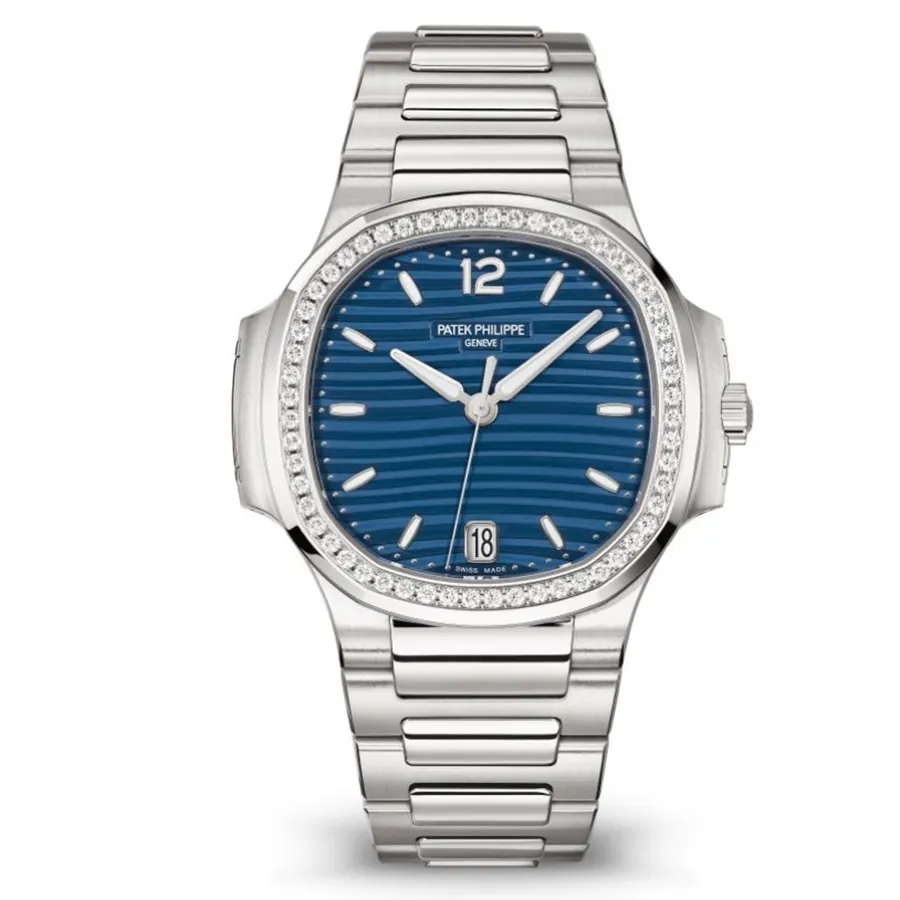 Đồng Hồ Nữ Patek Philippe Nautilus 7118/1200A-001 Blue Màu Bạc