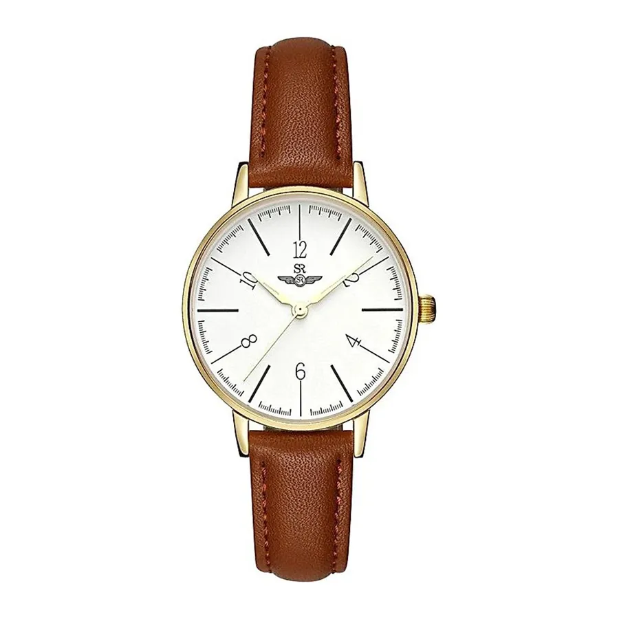 Đồng hồ SRWATCH Nhật Bản - Đồng Hồ Nữ SRWATCH Classy Quartz Watch SL6657.4502 Màu Nâu - Vàng - Vua Hàng Hiệu