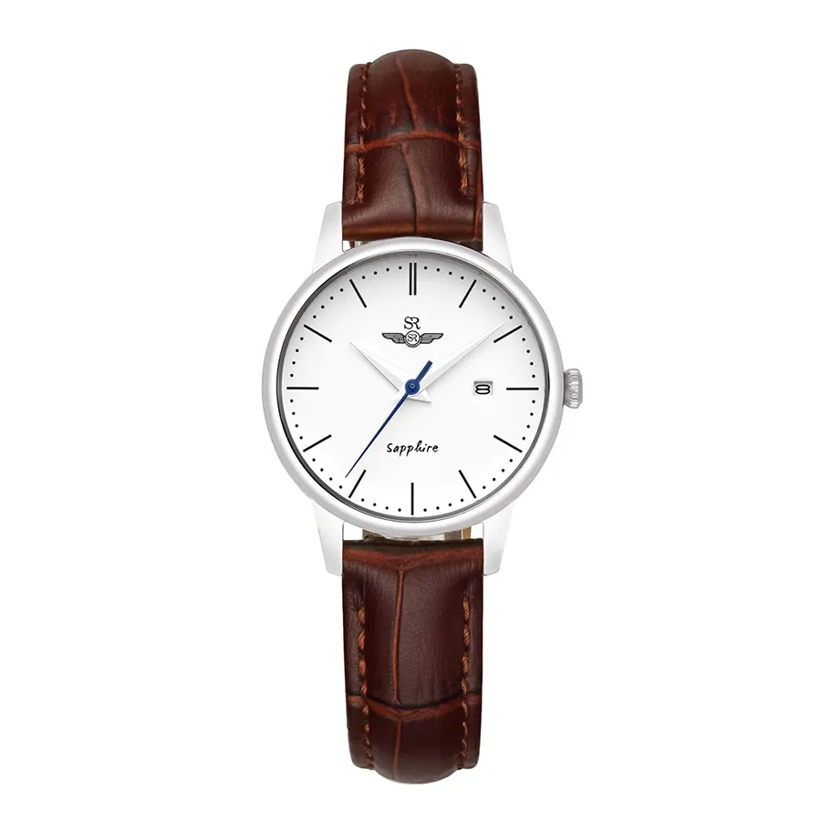 Đồng hồ SRWATCH Nhật Bản - Đồng Hồ Nữ SRWATCH Timepiece Lady Quartz Watch SL1055.4102TE Màu Nâu Bạc - Vua Hàng Hiệu