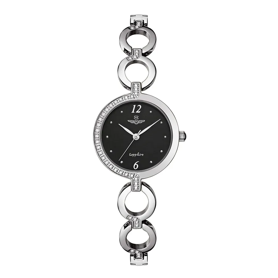 Đồng hồ SRWATCH Nhật Bản - Đồng Hồ Nữ SRWATCH Watch SL1608.1101TE Màu Đen - Bạc - Vua Hàng Hiệu