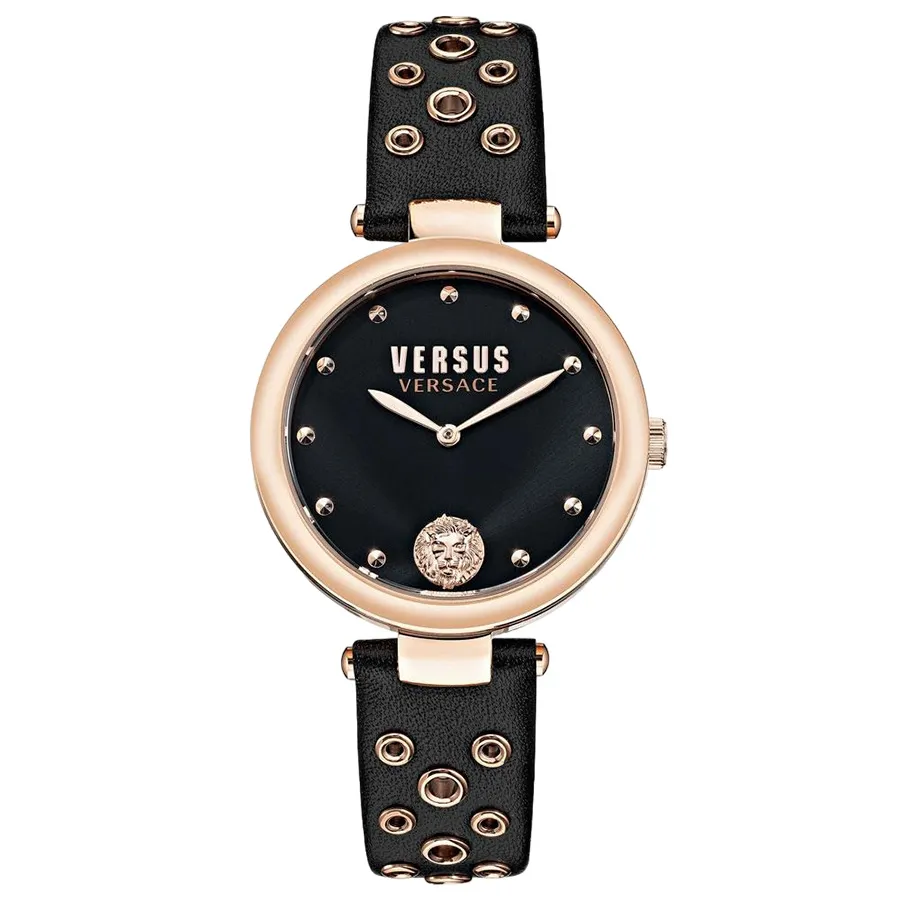 Đồng hồ Versace Máy Quartz (Pin) - Đồng Hồ Nữ Versace Versus VSP1G0321 Màu Đen Phối Vàng Hồng - Vua Hàng Hiệu