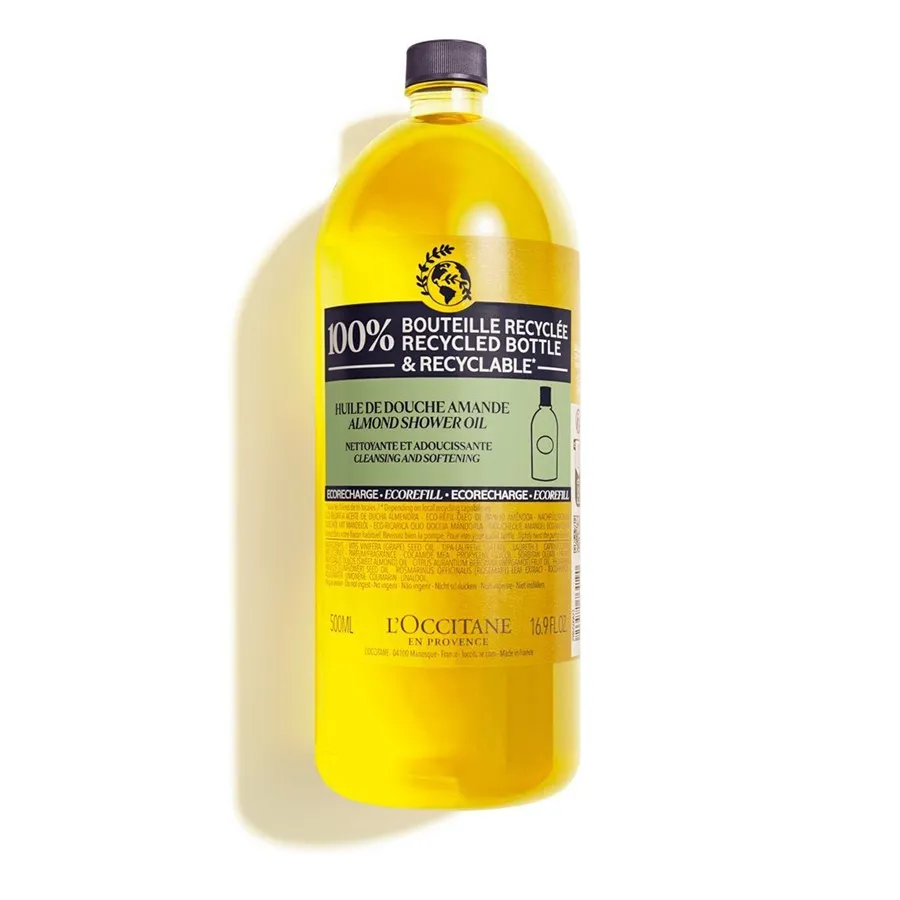L'Occitane - Gel Tắm L'Occitane Almond Refill Shower Oil 500ml - Vua Hàng Hiệu