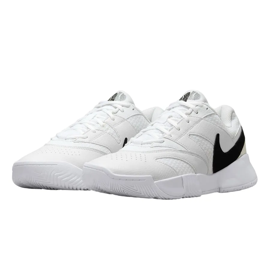 nike tennis court shoes white