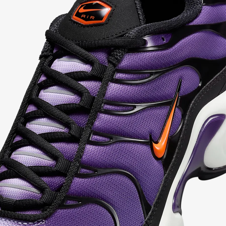 nike air max plus womens black and purple