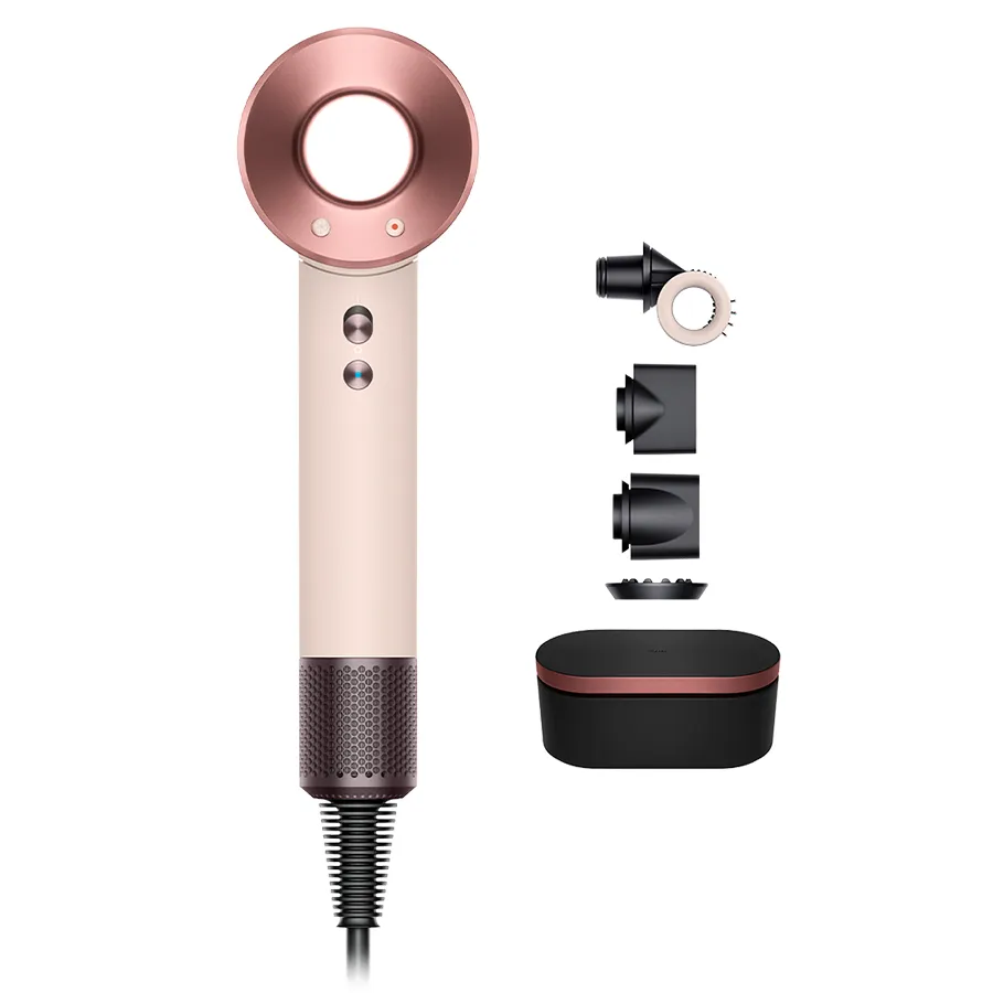 Máy làm tóc - Máy Sấy Tóc Dyson Supersonic Ceramic Pink & Rose Gold Màu Hồng - Vua Hàng Hiệu