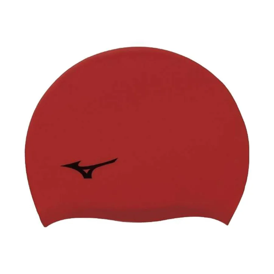 Mũ nón Đỏ - Mũ Bơi Mizuno Swimming Silicone Cap Training N2JW8040 Màu Đỏ - Vua Hàng Hiệu