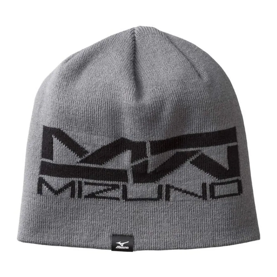 Mizuno - Mũ Len Mizuno Breath Thermo Knit Hat F2JW8580 Màu Xám - Vua Hàng Hiệu