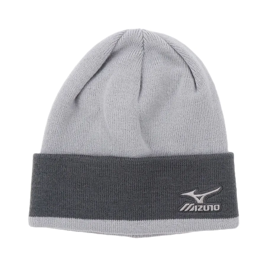 Mizuno - Mũ Len Mizuno GMS Knit Cap Màu Xám - Vua Hàng Hiệu