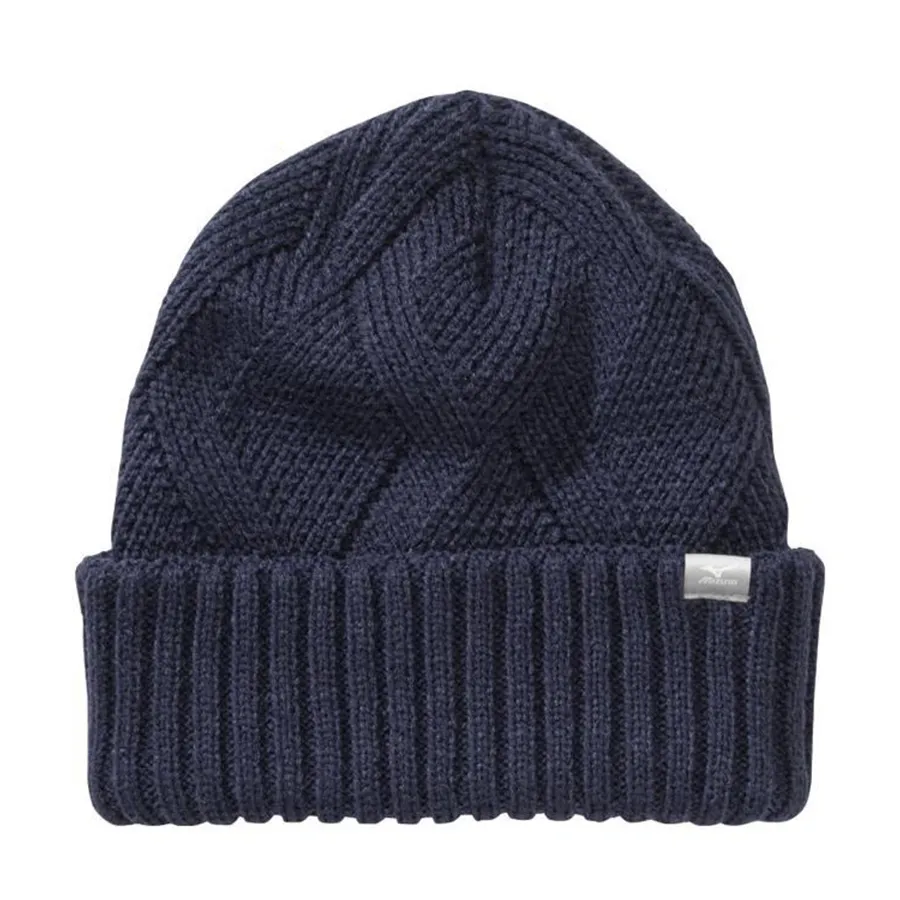 Mũ nón Xanh navy - Mũ Len Mizuno Sports Knit Cap C2JWA60225 Màu Xanh Navy - Vua Hàng Hiệu