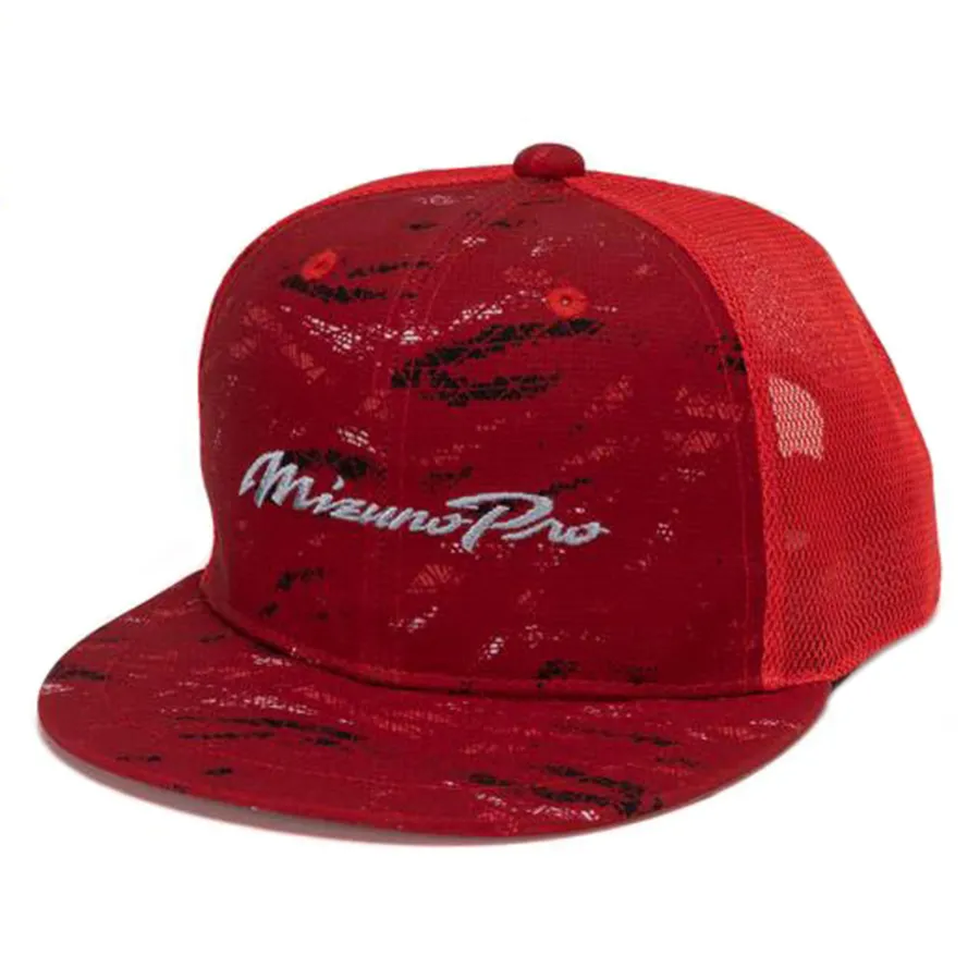 Mũ nón Đỏ - Mũ Mizuno Pro Cap 12JWBX9962 Màu Đỏ - Vua Hàng Hiệu
