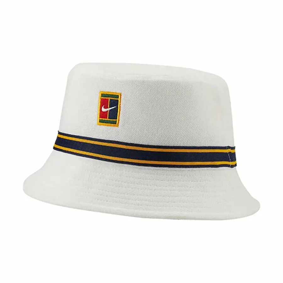 Mũ nón Nike - Mũ Nike Court Tennis Bucket Hat Adult White DJ6150-100 Màu Trắng - Vua Hàng Hiệu