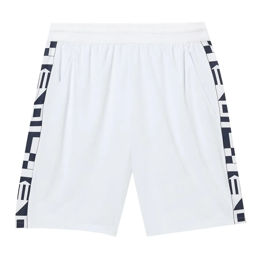 Quần Short Nam Lacoste Sport Contrast Print Tennis Shorts GH9378 00 Màu Trắng Size 4
