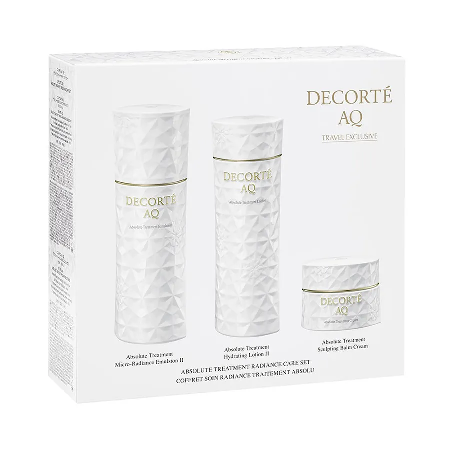 Set Dưỡng Da Decorté AQ Absolute Treatment Radiance Care 3 Món
