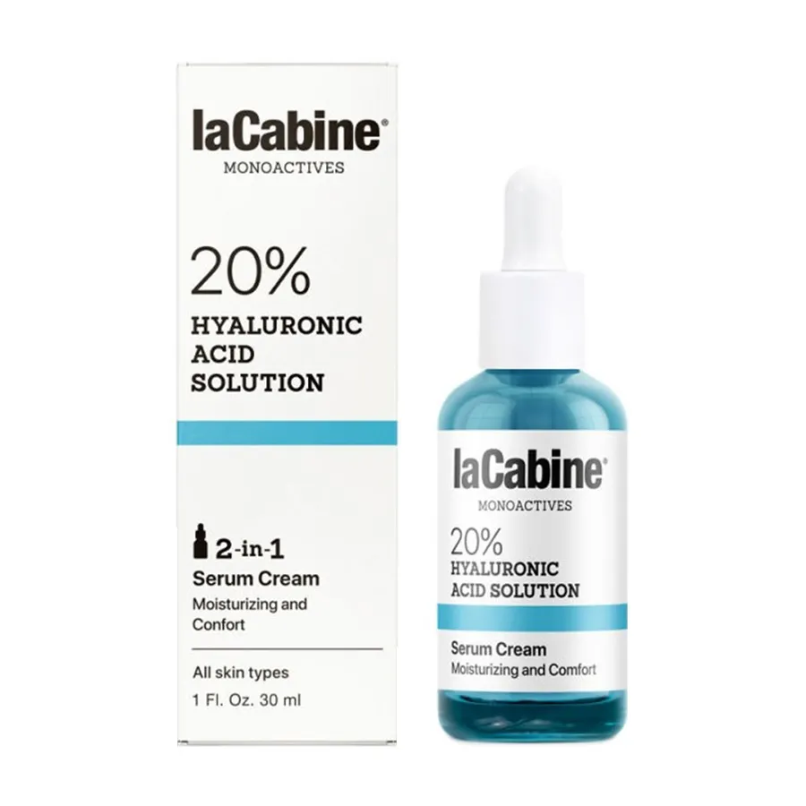 Tinh Chất Dưỡng Ẩm LaCabine 20% Hyaluronic Acid In Solution Serum Cream 30ml