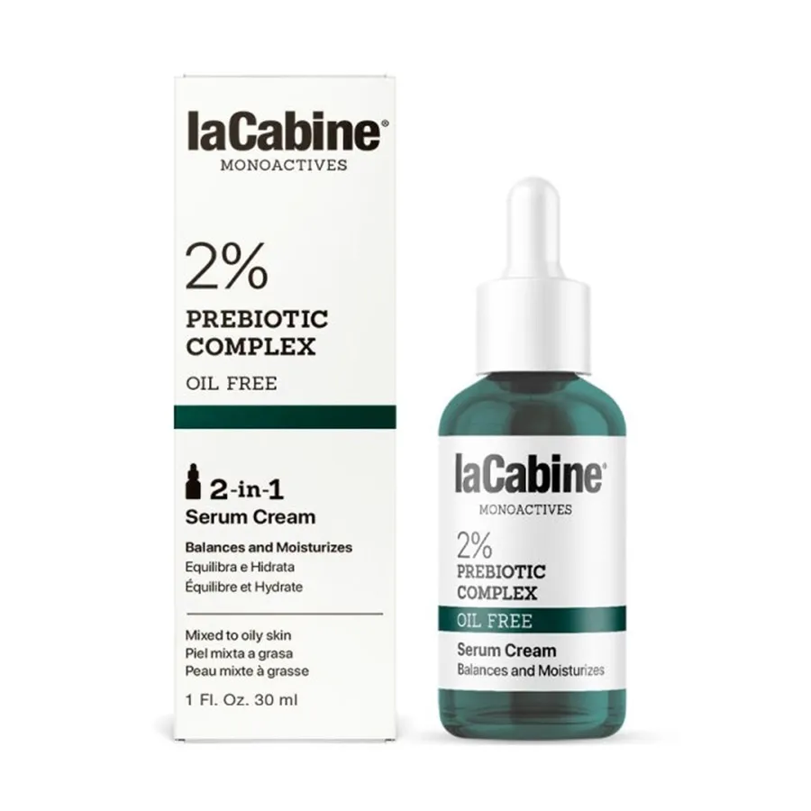 Tinh Chất Dưỡng Ẩm Và Kiểm Soát Dầu LaCabine 2% Prebiotic Complex Serum Cream 30ml