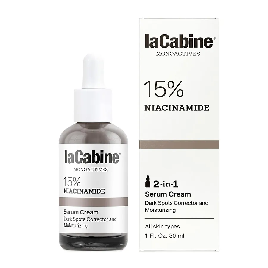Tinh Chất Hỗ Trợ Làm Sáng Da, Mờ Thâm LaCabine 15% Niacinamide Serum Cream 30ml