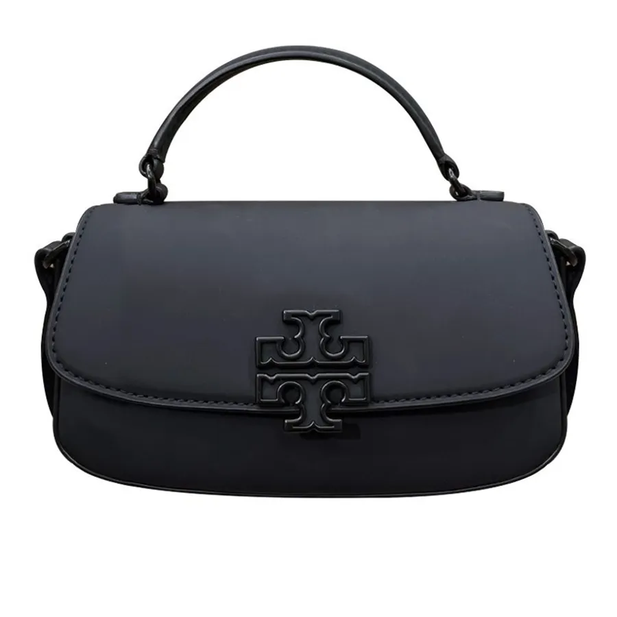 Tory Burch - Túi Đeo Chéo Nữ Tory Burch Britten Matte Mini Top Handle Bag Black 149655 Màu Đen - Vua Hàng Hiệu