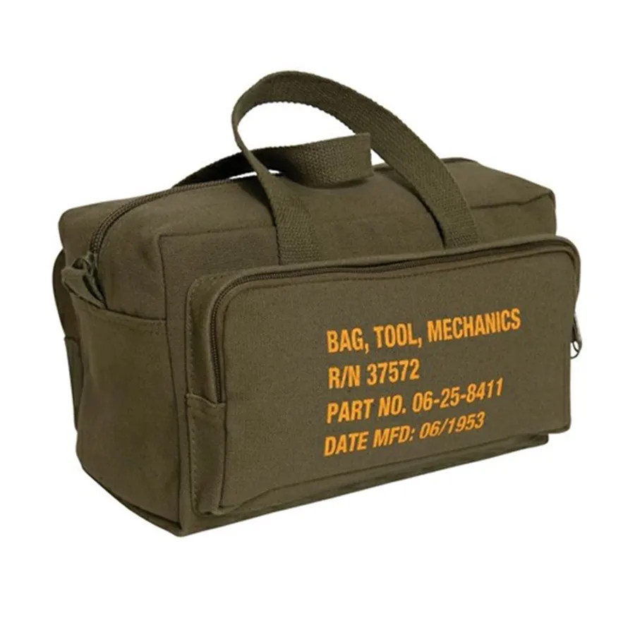 Túi xách - Túi Đựng Đồ Rothco Tool Bag Military Canvas Màu Xanh Olive - Vua Hàng Hiệu