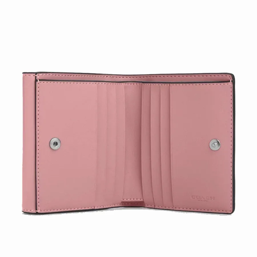 Ví Nữ Coach Eliza Small Wallet In True Pink CP254 Màu Hồng | Vua