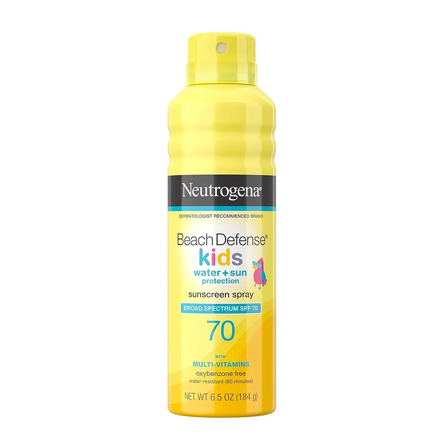 Xịt Chống Nắng Dành Cho Trẻ Em Neutrogena Beach Defense Kids Sunscreen Spray SPF70 184g