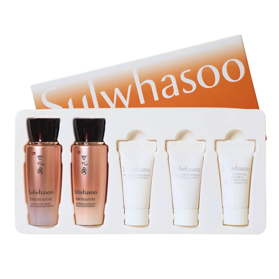 Sulwhasoo - Set Dưỡng Da Thông Đỏ Sulwhasoo The Ultimate S Kit 5 Món - Vua Hàng Hiệu