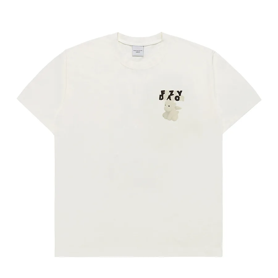 Áo Phông Acmé De La Vie ADLV Fuzzy Font Dragon Short Sleeve