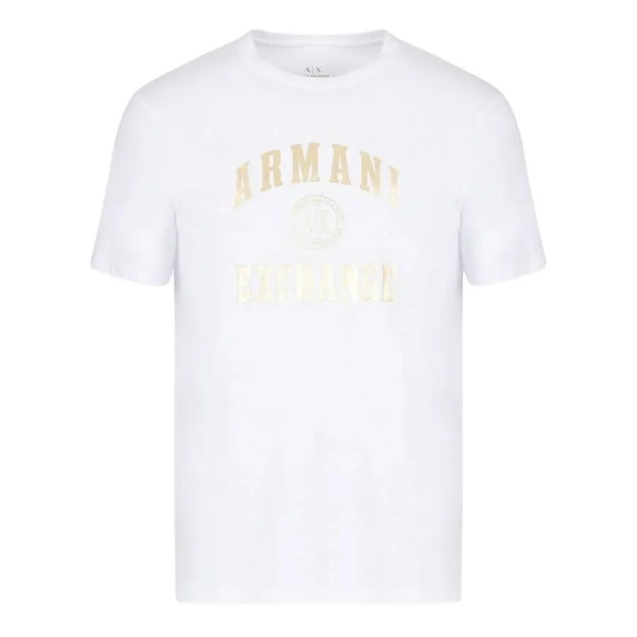 Armani Exchange - Áo Phông Nam Armani Exchange A/X Logo Tshirt 6LZTEM ZJBYZ GC03 Màu Trắng Size M - Vua Hàng Hiệu