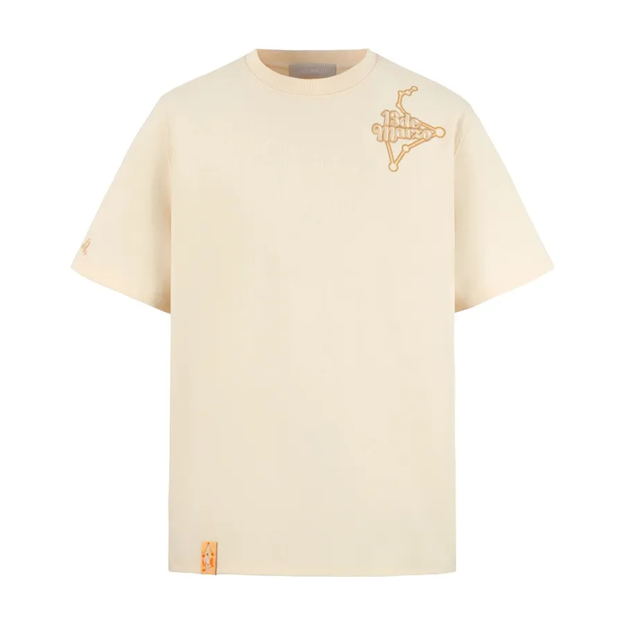 Thời trang Order - Áo Phông Nữ 13 De Marzo Constellation Series T-Shirt Leo Màu Be - Vua Hàng Hiệu