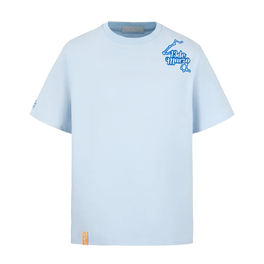Thời trang Order - Áo Phông Nữ 13 De Marzo Constellation Series T-Shirt Pisces Màu Xanh Blue - Vua Hàng Hiệu