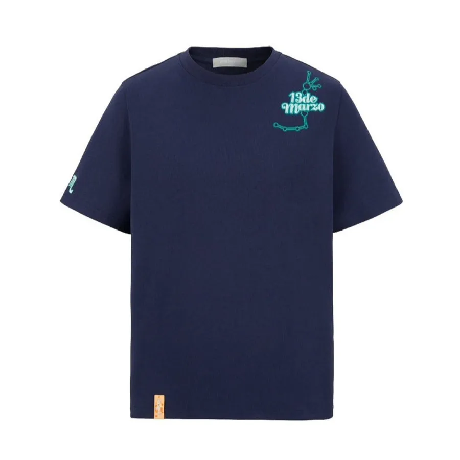 Thời trang Order - Áo Phông Nữ 13 De Marzo Constellation Series T-Shirt Scorpio Màu Xanh Navy - Vua Hàng Hiệu