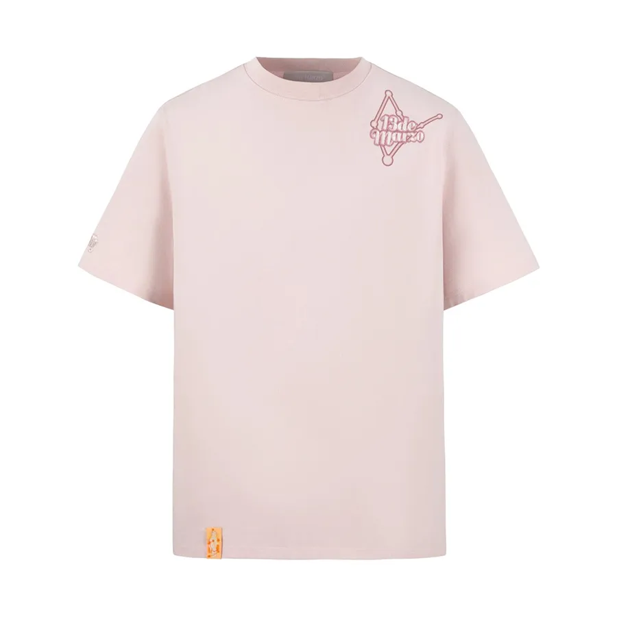 Áo Phông Nữ 13 De Marzo Constellation Series T-Shirt Virgo Màu Hồng