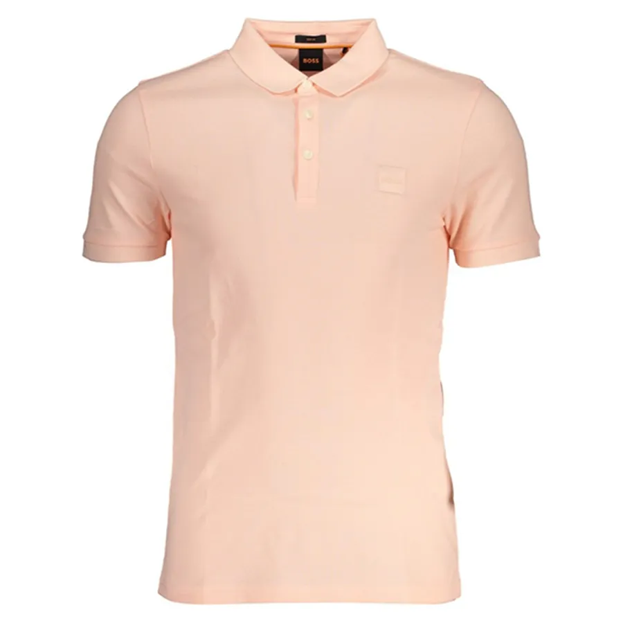 Thời trang Hồng phấn - Áo Polo Nam Hugo Boss Shirt 50472668PASSENGER_RS694 Màu Hồng Phấn Size S - Vua Hàng Hiệu