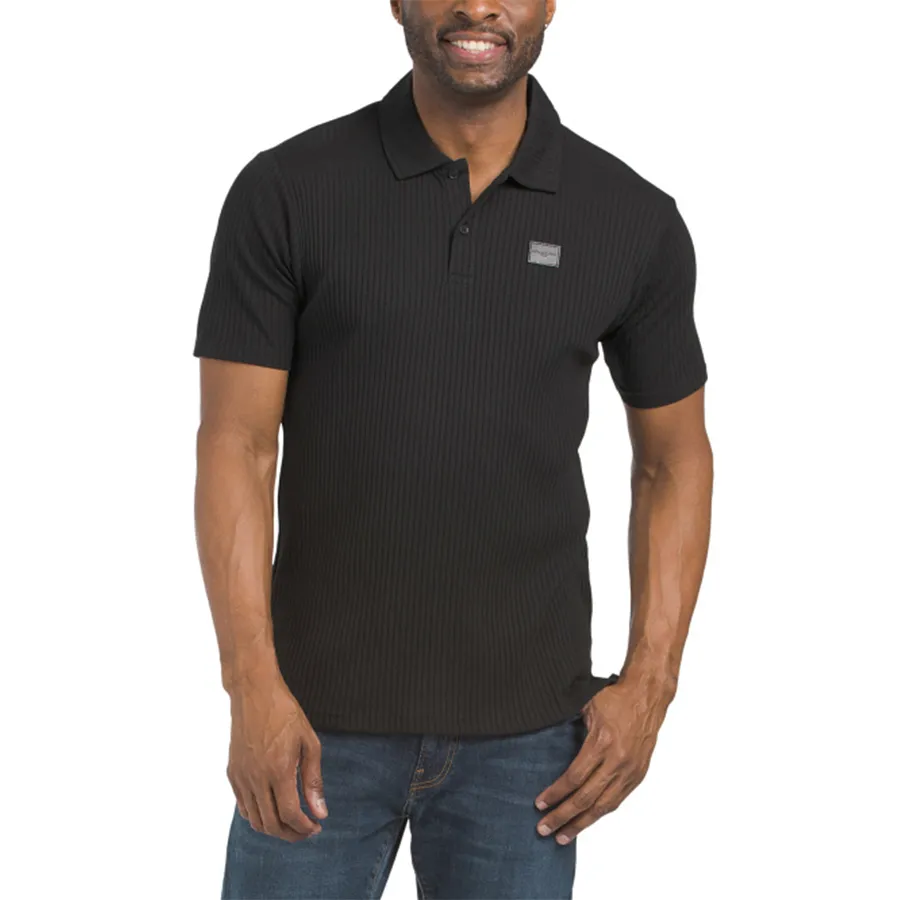 Karl Lagerfeld - Áo Polo Nam Karl Lagerfeld Polo Shirt LM3K4020 GB03 Màu Đen Size S - Vua Hàng Hiệu