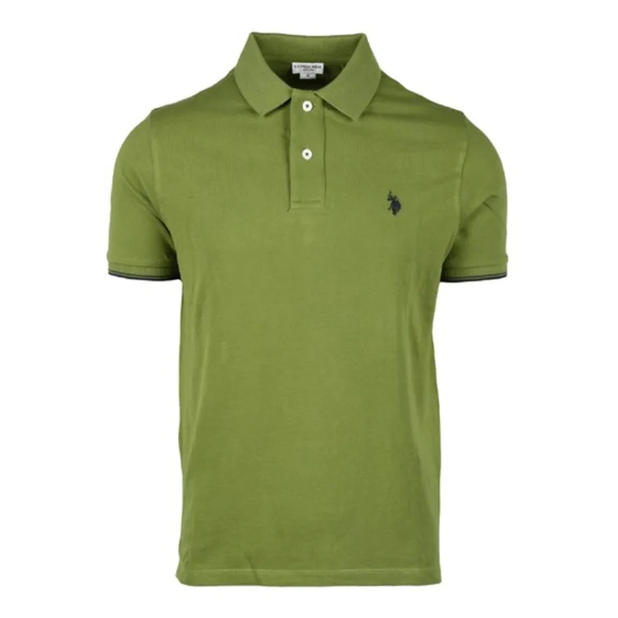 Thời trang Xanh lá - Áo Polo Nam U.S Polo Assn. Polo Shirt 357556-101-S Màu Xanh Lá Size S - Vua Hàng Hiệu