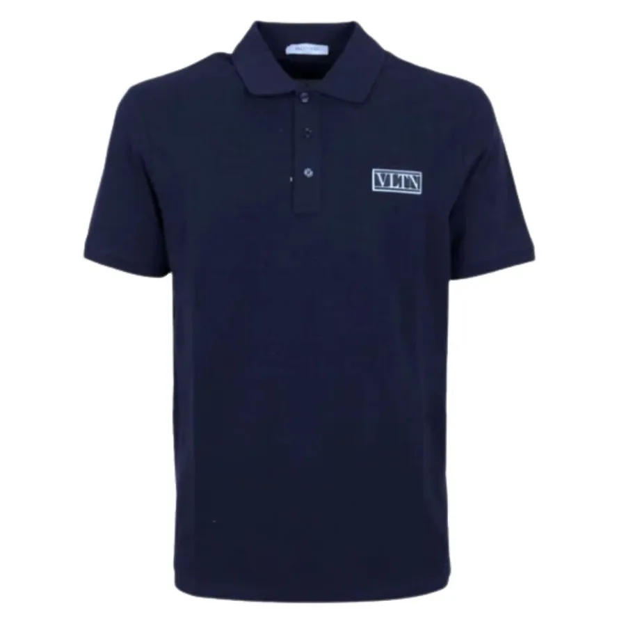 Valentino - Áo Polo Nam Valentino VA6842025 Màu Xanh Navy Size L - Vua Hàng Hiệu