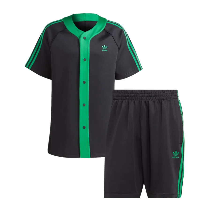 Thời trang Adidas 100%Polyester - Bộ Thể Thao Adidas Adicolor Classics+ II5782/II5781 Màu Xanh Đen Size XS - Vua Hàng Hiệu