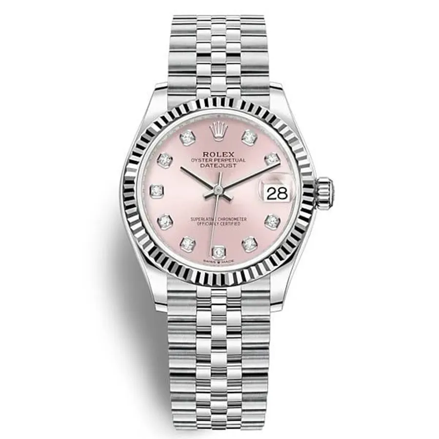 Rolex - Đồng Hồ Nữ Rolex Datejust 278274-0032 Dial Pink 31mm Màu Hồng Bạc - Vua Hàng Hiệu