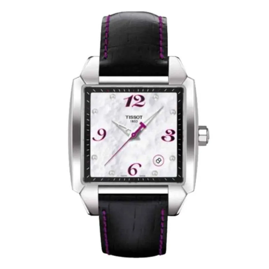 Đồng Hồ Nữ Tissot Quartz Quadrato T005.510.16.117.00 Màu Đen Bạc