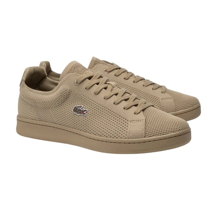 Giày Polyester - Giày Sneaker Nam Lacoste Carnaby Piqué 47SMA0076 CJ2 Màu Nâu Size 39.5 - Vua Hàng Hiệu