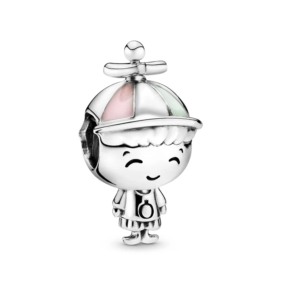 Hạt Vòng Charm Pandora Little Boy Charm 798015ENMX Màu Bạc