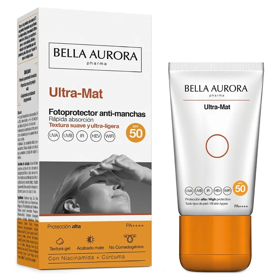 Kem chống nắng Mọi loại da - Kem Chống Nắng Bella Aurora Ultra-Mat Fotoprotector Sunscreen SPF50/PA++++ 50ml - Vua Hàng Hiệu
