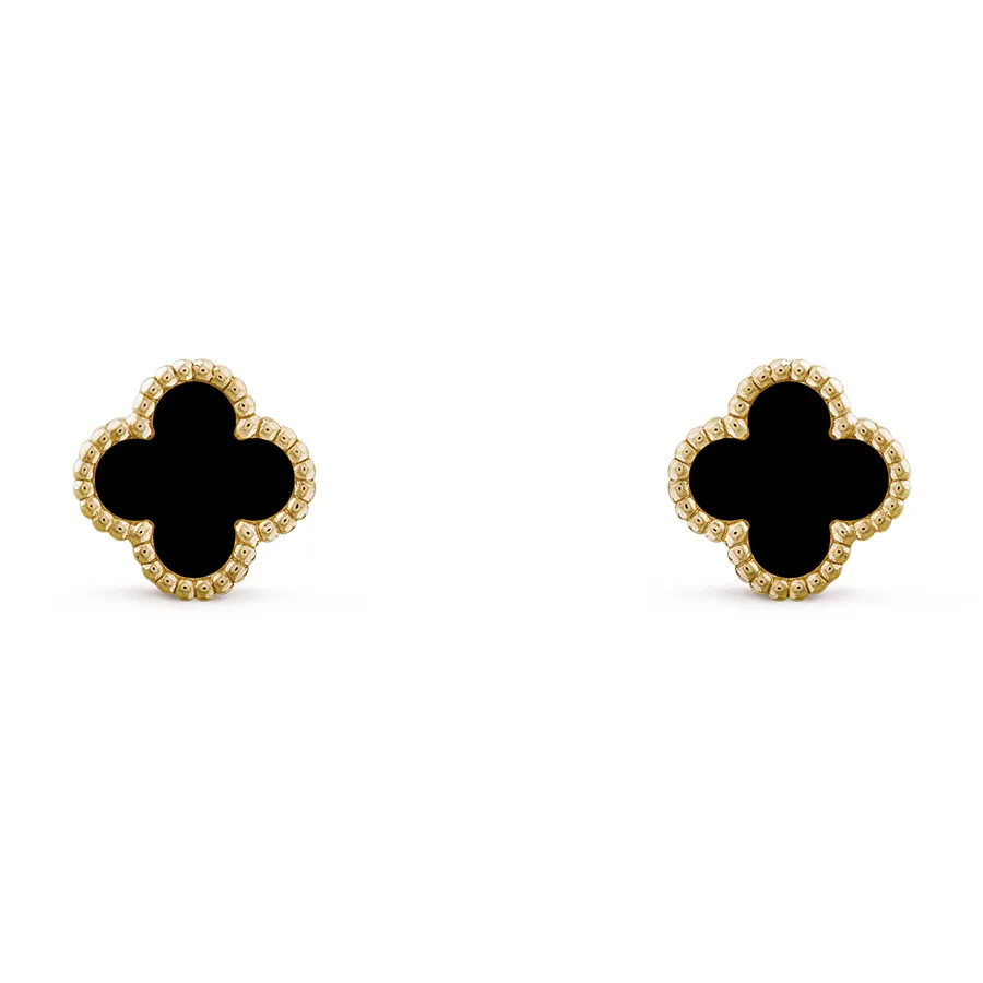 Khuyên Tai Nữ Van Cleef & Arpels Sweet Alhambra Earstuds VCARA44900 Màu Vàng Gold