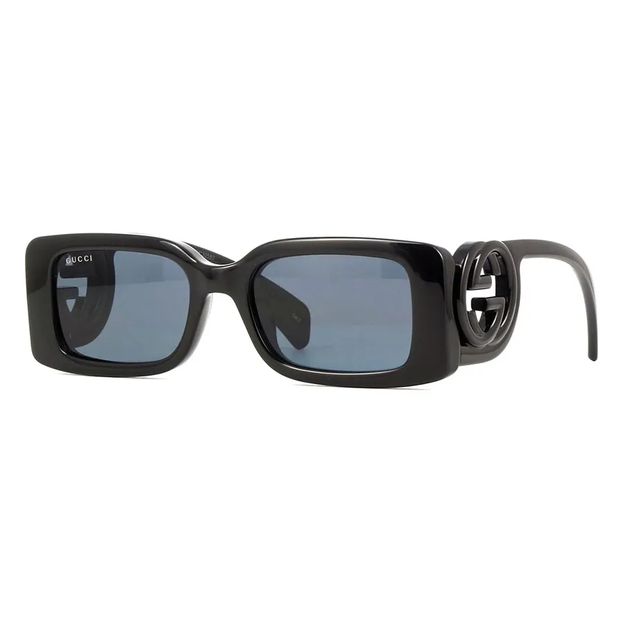 Kính Mát Gucci GG1325S 001 Black Sunglasses Màu Đen