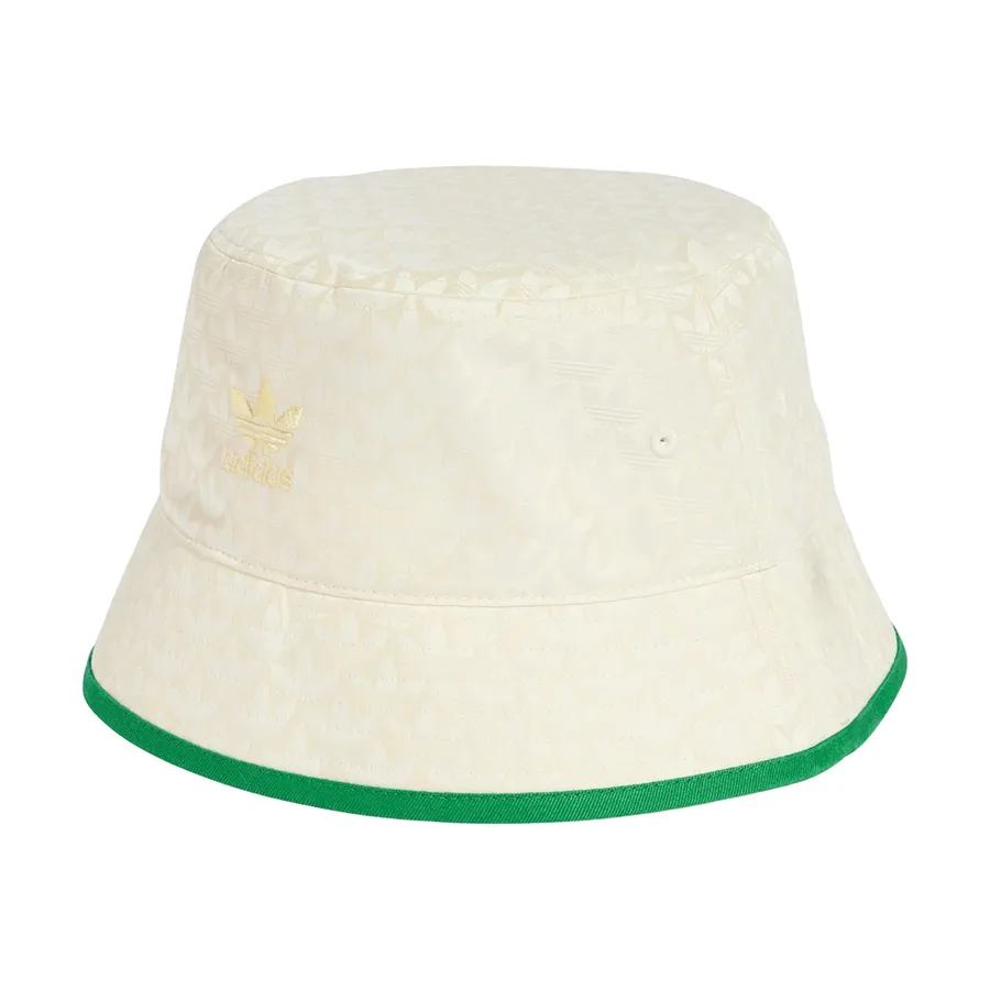 Mũ nón - Mũ Adidas Monogram Bucket Hat IS3010 Màu Trắng Kem - Vua Hàng Hiệu